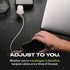 Snap Back Charger Winder for Apple 5W Lightning iPhone and iPad Charger, Travel and Cable Management