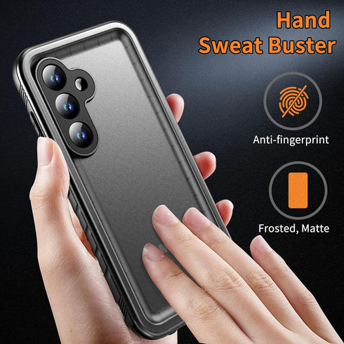 Cozycase Waterproof Case for Samsung Galaxy S24 - 360 Heavy Duty Full Body Protection, Shockproof, Dustproof, IP68 with