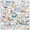 60pcs Kawaii Chiikawa Stickers for Kids Travel Case, Cute Japanese Cartoon Vinyl Stickers for Teens