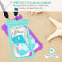 Universal Waterproof Case - 2-Pack IPX8 Phone Lanyard Pouch Dry Bag for iPhone 15 14 13 12 11 Pro Max Plus