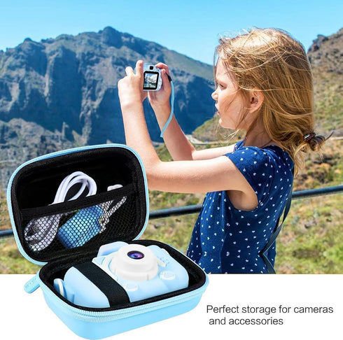 Leayjeen Kids Camera Case for Goopow/SGAINUL/Gofunly/ArtCWK Video Digital Camera - Case Only for Toy Action Camera