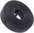 Reusable Fastening Tape Cable Ties - 3/4 Inch Double Side Hook Roll (5 Yard, Black Upgraded Version)