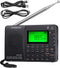 ZHIWHIS Portable Bluetooth Radio, FM AM Shortwave Radio with Sleep Timer, Rechargeable Digital Recorder, MP3 Player
