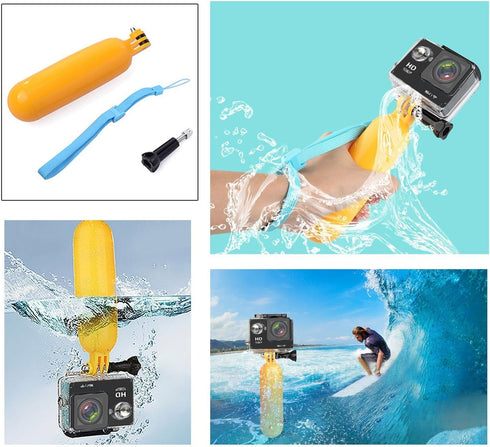 AKASO 7 in 1 Action Camera Accessories Kit Compatible with EK7000/EK7000 Pro/Brave 4/Brave 4 Pro/Brave 7 LE/Brave 7/Brave 8/V50X/V50 Pro/V50 Elite/GoPro Hero 11 10 9 8 7/ DJI/Apexcam Action Cameras