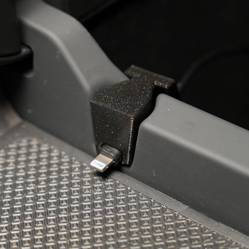 Wired Phone Charging Dock for Rivian R1T & R1S - Lightining Fast Charging Cable for The Center Console Armrest - USB-C to Lightning