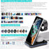 Samsung Wireless Charger, 3 in 1 Fast Charging Station for Galaxy S23/S22/S21/S20/S10/Note 20/10