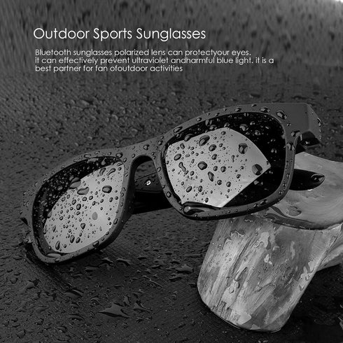 Smart Glasses Wireless Bluetooth Sunglasses with Open Ear Music & Hands-Free Calling for Men & Women