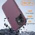YmhxcY 12 12 3-Layer 12 6.1Wine for iPhone Case & iPhone Pro Case Shockproof Dropproof Dust-Proof Drop Proof Durable