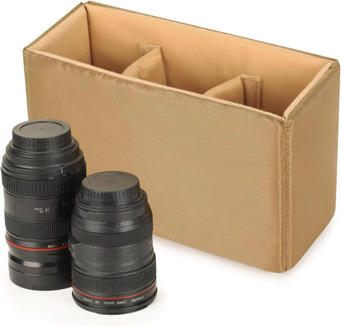 G-raphy DSLR Camera Insert Bag Dividers for Nikon, Sony, Canon, Panasonic Cameras and Lenses