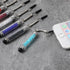 10 Pcs Mini Phone Stylus Pens, Colors Crystal Tablet Stylus, Short Touch Screen Pen with 3.5mm Jack Connector Portable Touchscreen Pens Universal Mobile Phone Pen for Smartphones Tablets