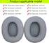 Replacement Ear pad Compatible with Skullcandy Crusher Wireless/Crusher360/Hesh3/Hesh ANC/Hesh Evo/Venue ANC/Crusher Evo/Crusher ANC Headset Ear pad (Gray)