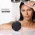 RISEBASS Water Resistant Bluetooth Shower Speaker, Handsfree Portable Speakerphone with LED Light for Bathroom, Beach