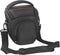 FOSOTO DSLR SLR Compact Camera Bag for Nikon D5100 D5300 D90, Canon T4 T5 600D 650D, with Waterproof Rain Cover