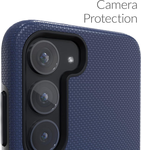 Crave Dual Guard Shockproof Protection Case for Samsung Galaxy S23, Dual Layer Case, Navy