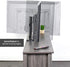 VIVO Swivel Bolt-Down TV Stand for 23 to 43 inch Screens, Sturdy Tabletop VESA Mount Display
