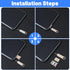 Heclia 100PCS Set Hecila SIM Card Removal Tool Universal Sim Card Tray Removal Key Tray Ejectors Pins Waterproof