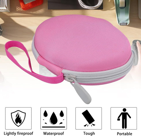 co2CREA Replacement Hard Case for Logitech MX Ergo/ERGO M575 Wireless Trackball Mouse in Pink