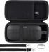 Khanka Hard Travel Case for Bose SoundLink Flex Bluetooth Portable Speaker (Black)