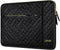Lacdo 14 Inch Laptop Sleeve Case for HP Lenovo Dell ASUS Acer Chromebook, Water-Resistant, Elegant Black