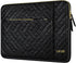 Lacdo 14 Inch Laptop Sleeve Case for HP Lenovo Dell ASUS Acer Chromebook, Water-Resistant, Elegant Black
