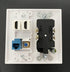 IBL-15A Power Outlet, 2 Port HDMI, 1 Cat6 Ethernet, 1 Coax Cable TV Wall Plate