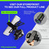 Mongoora 3 Bike & Motorcycle Phone Mount - GPS Cell Phone Holder for Bicycle Handlebar - Easy to Install Bike