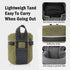 (3.15" 3.15"(Canvas, Camera Lens Case Lens Bag Compatible x Green))
