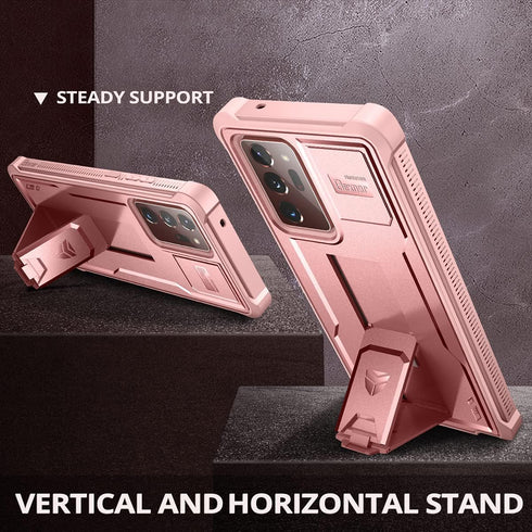 Dexnor for Samsung Galaxy Note 20 Ultra 5G Case, Heavy Duty Military Grade Protection with Kickstand