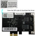 Dual Port Gigabit Ethernet Converged PCI-E x1 Card, 2X RJ45 Gigabit Network Interface Controller Adapter