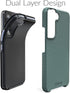 Crave Dual Guard Shockproof Protection Dual Layer Case for Samsung Galaxy S22 5G - Forest Green