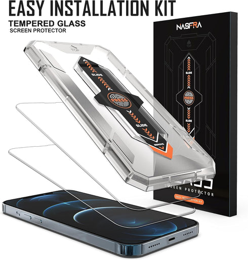 2 in 1 Screen Protectors with Easy Installation for iPhone 14 Pro Max