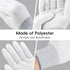 JJC Polyester Anti-Static Cleaning Gloves for Camera Lens CCD CMOS Sensor, Free Size - 2 Pair