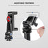NEEWER Metal Phone Tripod Mount, Adjustable Universal Phone Holder Compatible with iPhone 15 Pro Max, Samsung Galaxy,
