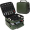 KYALOU Electronics Travel Organizer, Large Electronic Accessories Cable Case with Adjustable Dividers,