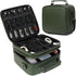 KYALOU Electronics Travel Organizer, Large Electronic Accessories Cable Case with Adjustable Dividers,