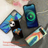 JUSTRY 5PCS Sublimation Blanks Phone Case Bulk Covers for Samsung Galaxy S23 5G - DIY 2 in 1 Soft Rubber + Glass Inserts