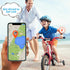 Waterproof Airtag Bracelet for Kids, Silicone Wristband Compatible with Apple Air Tag, Adjustable Anti-Lost Strap for