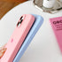 Jmltech Pink Silicone iPhone 15 Pro Case for Women, Girly Heart Design, Soft Anti-Scratch Microfiber Lining.