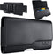 Holster for iPhone 15 Pro Max, 14 Plus, 13 Max, 12 Max, 11 Max, Xs Max, Leather Cell Phone Belt Holder