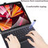 Wireless Bluetooth Keyboard, Ultra Slim Rechargeable Portable Cordless Keyboard with Touchpad, 10 Inch for iOS Android