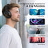 PowerLocus Bluetooth Headphones Over Ear, 50H Playtime, Wireless Headset with Microphone and HiFi Stereo Deep Bass