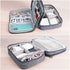 Electronics Organizer, Jelly Comb Waterproof Travel Cable Storage Bag for Charging Cable, Power Bank, iPad