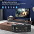 Sound Bar, BESTISAN 50 Watts Soundbar with HDMI, Optical, Coaxial, AUX, USB and Bluetooth Connection, Bass Adjustable,