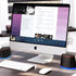SW102 Computer Speakers, 5Wx2, Stereo 2.0 USB Powered Multimedia Speakers in Black