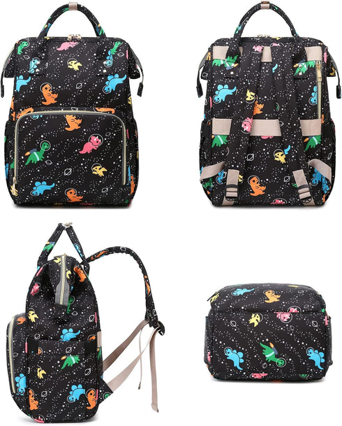 Xunteny Backpack, Backpack 15.6 Inch Backpacks Dinosaur Women Laptop College School Bookbag Computer for Work Business