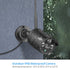 Hiseeu 5MP Black Camera Add on, Waterproof Outdoor Indoor 3.6mm Lens IP Day & Night Vision with DC 12V Power Adapter