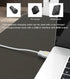 140W USB C to Magnetic Charging Cable, 6.6ft, Unique Design Compatible with M1 M2 M3 MacBook Pro 2021-2024 & MacBook