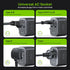 EPICKA 45W 5-Port (1 AC/2 USB-A/2 Pulse International Power Adapter, Universal Travel Adapter with PD Fast Charging