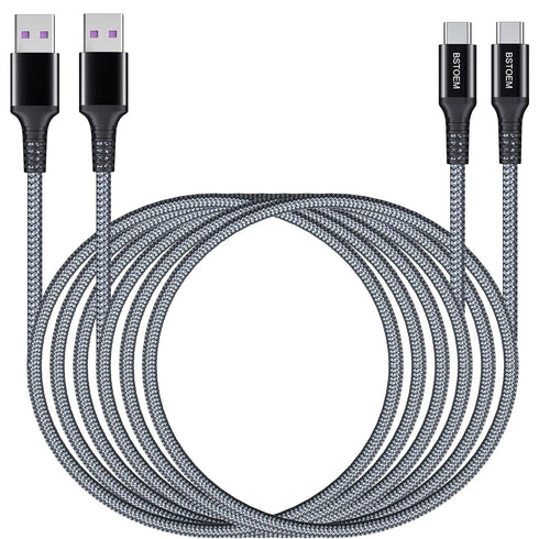 C Charger Cable Fast Charging Long USB C Cord, 10FT 2Pack for Samsung Galaxy S10/S9/S8/Note, Kindle Fire