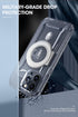 SUPCASE Unicorn Beetle Pro Mag for iPhone 15 Pro Case with Stand, Clear, Military-Grade, Built-in Screen Protector &